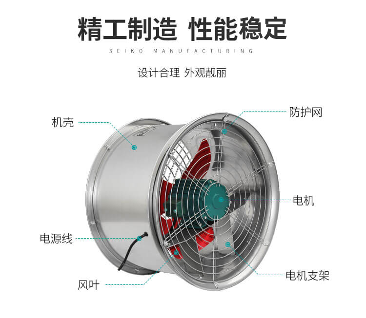 轴流通风机的维护和贮存及设计要求