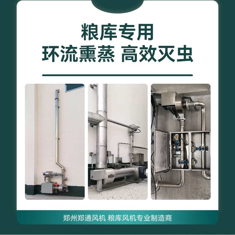 粮库环流熏蒸风机产品特点